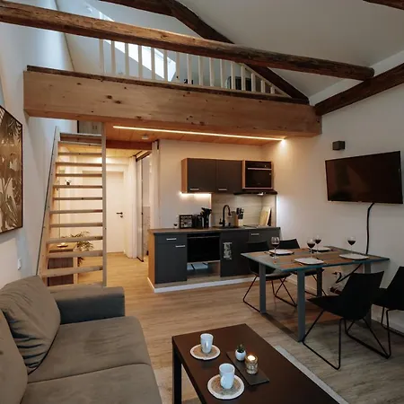 Modern Elegance Lofts - Wohnen Auf Zwei Ebenen アパート