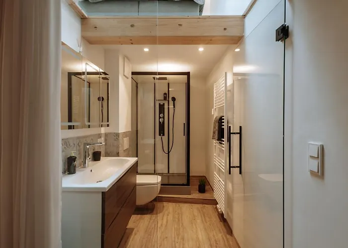 Modern Elegance Lofts - Wohnen Auf Zwei Ebenen Apartman *