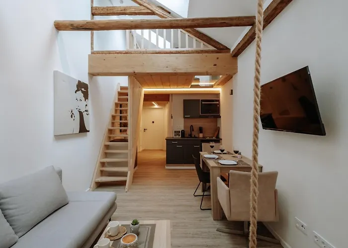 Apartment Modern Elegance Lofts - Wohnen Auf Zwei Ebenen *