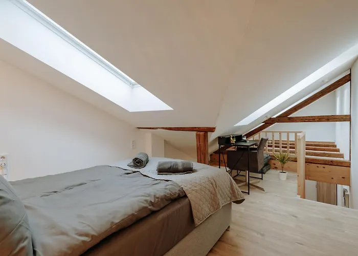 Modern Elegance Lofts - Wohnen Auf Zwei Ebenen Apartman Passau